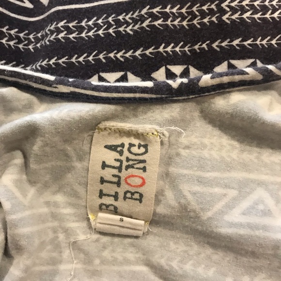 Billabong Aztec Tank Size Small - Picture 2 of 2